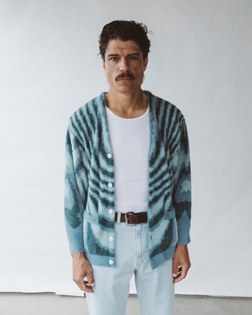 Restocks Acid Hairy Cardigan Colorways 